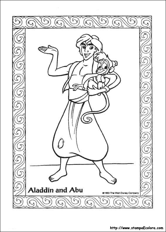 Disegni Aladdin