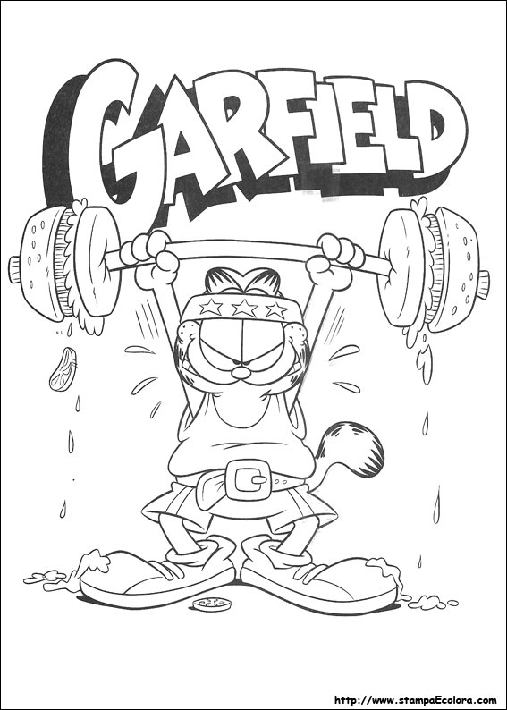 Disegni Garfield