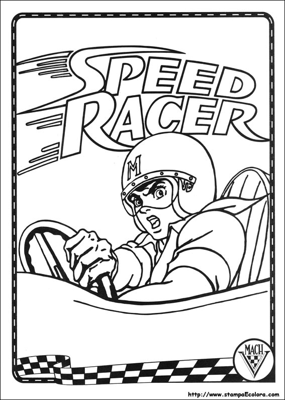 Disegni Speed Racer