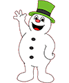 Disegno di Frosty il pupazzo di neve