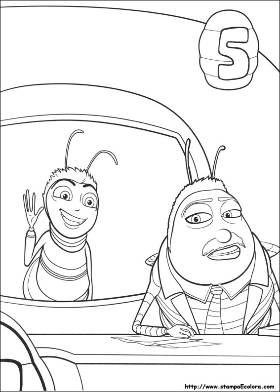 Disegni Bee Movie