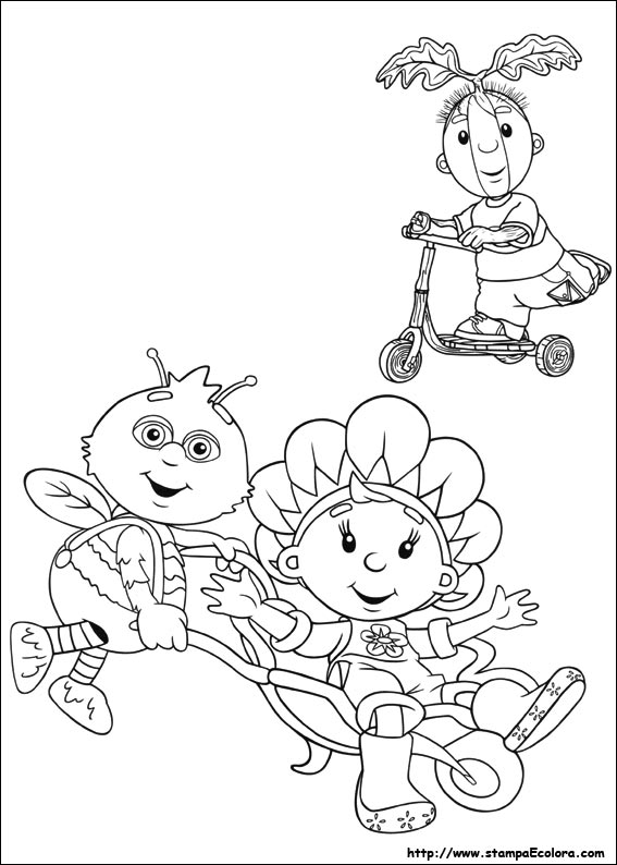 Disegni Fifi and the Flowertots