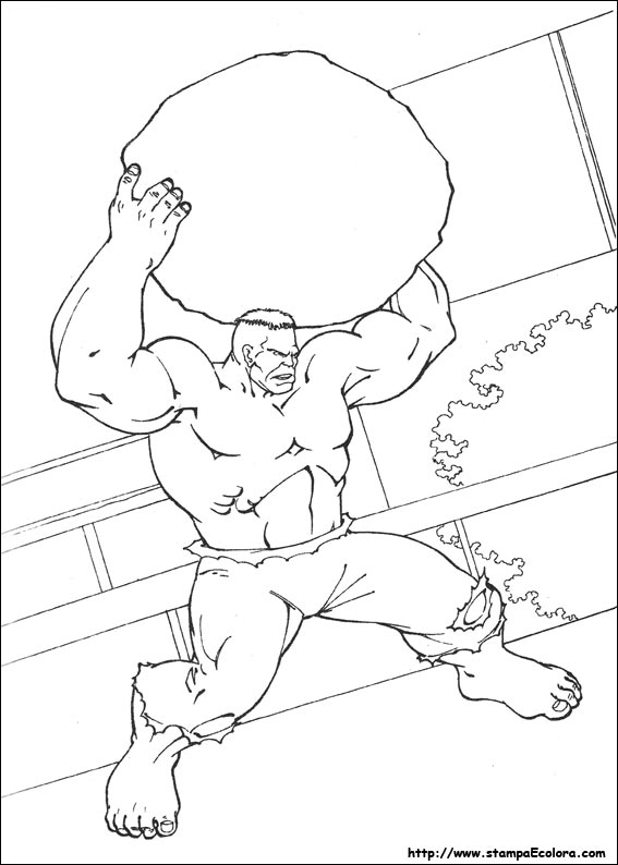 Disegni Hulk
