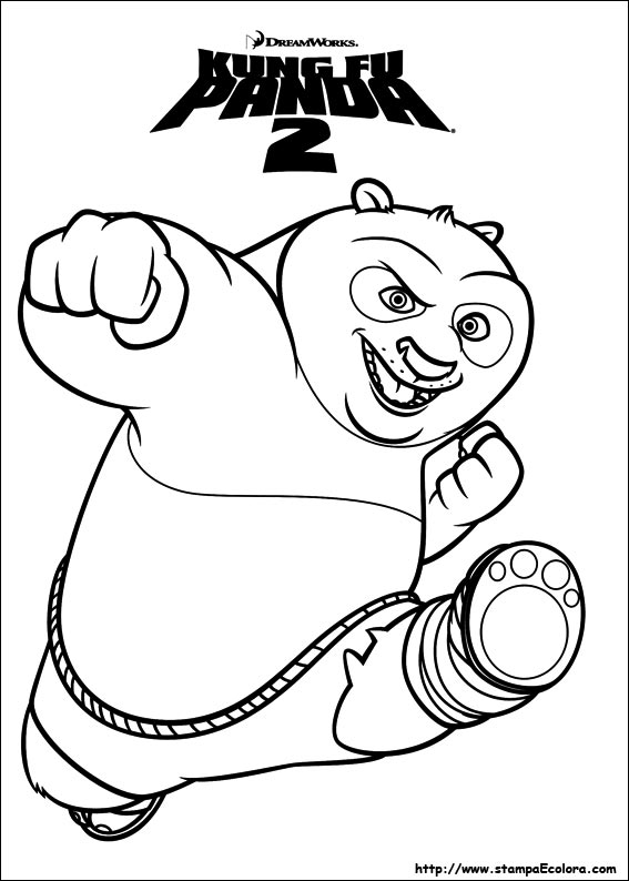 Disegni Kung Fu Panda 2