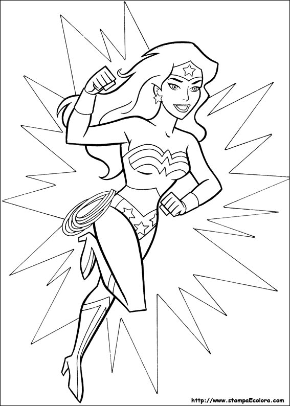 Disegni Wonder Woman