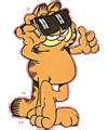 Garfield da colorare